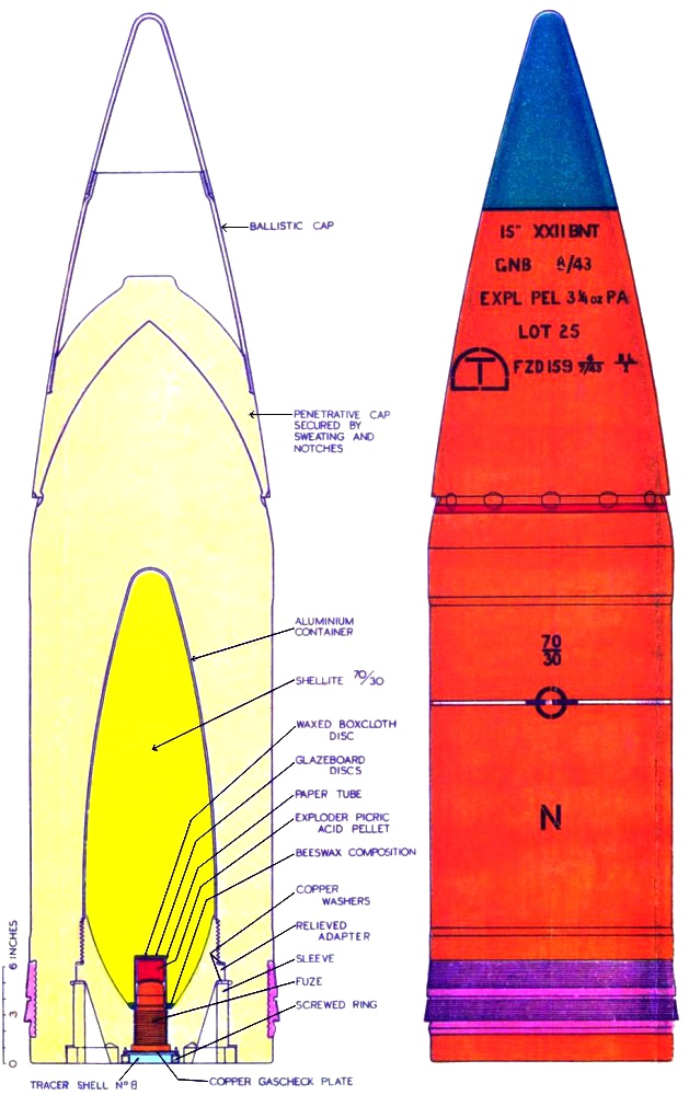 UK 15 inch shell